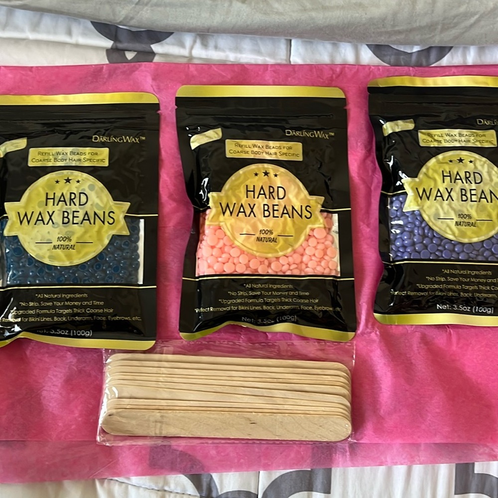 Hard Wax Beans for hair removal - All natural ingredients